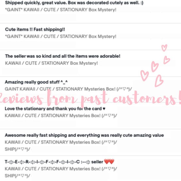 *GAINT* KAWAII / CUTE / STATIONERY Box Mystery! - Picture 2 of 2